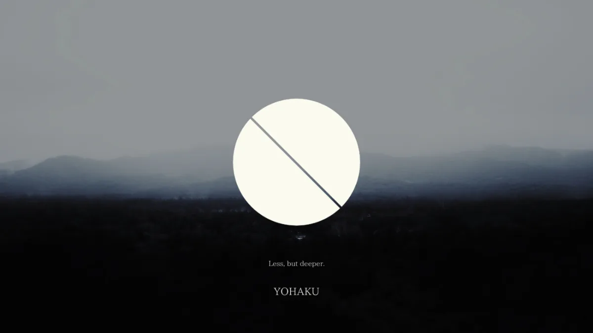 YOHAKU Journal のビジュアル